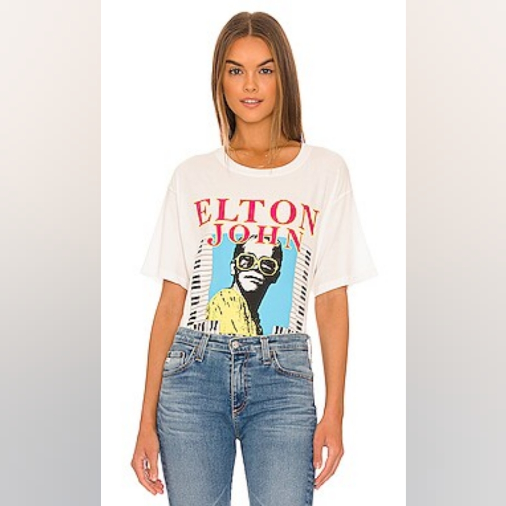 DAYDREAMER Elton John Concert Tee Women's Size S